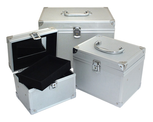 cosmetic case with compartments